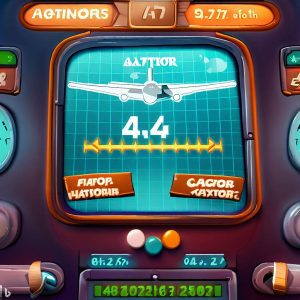 Aviator game interface